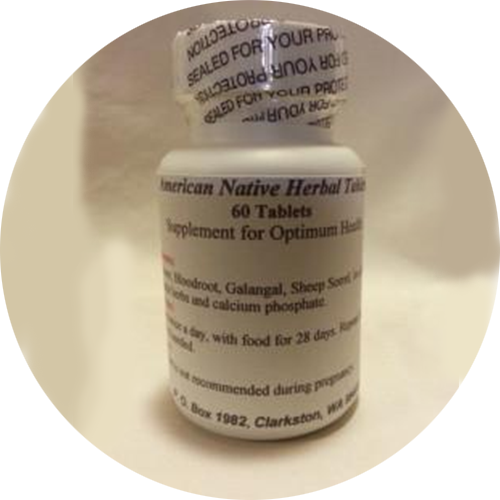 Native American Herbal Tablets [60 Capsules]