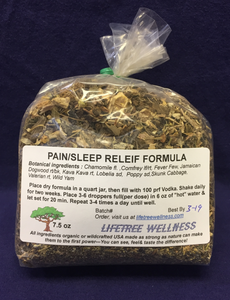 Pain/Sleep Relief Formula - Dry [7.5 oz.]