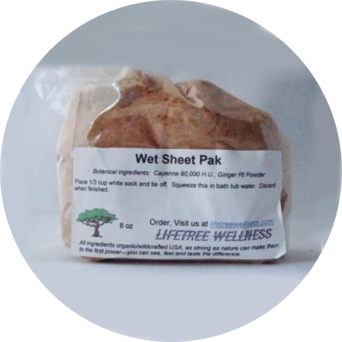 Wet Sheet Pak Herbs - Dry [8 oz.]