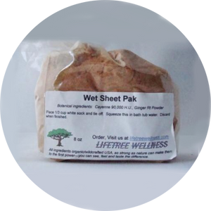 Wet Sheet Pak Herbs - Dry [8 oz.]